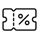 Discount voucher Icon