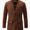 Apex Outlaw Suede Leather Biker Blazer For Men (1)