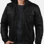 Blackhawk Racer Biker Leather Jacket