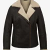 Dusk Horizon Sheepskin Aviator Jacket (2)