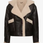 Emerald Horizon Women's Shearling Jacket