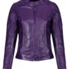 Imperial Amethyst Leather Jacket (1)