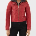 Inferno Whirl Men's Distressed Leather Jacket