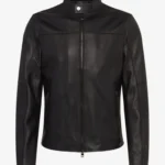Men's Authentic Black Premium Leather Biker Jacket – Classic & Durable Design