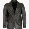 Men's Classic Leather Blazer - Premium Casual Jacket (1)