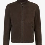 Explorer Dark Brown Suede Leather Jacket for Men – Vintage Biker Style