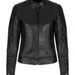 Oblivion Classic Women’s Motorcycle Leather Jacket