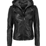 Obsidian Bolt Mustang Leather Jacket