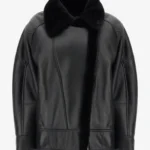 Obsidian Frost Women's Shearling Jacket
