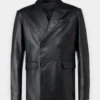 Obsidian Vanguard 6-Button Clouger Leather Blazer for Contemporary Men (6)
