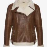 Opal Bronze Luxe Shearling Jacket