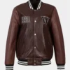 Rustic Valor Vintage Brown Leather Bomber Jacket (3)