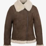 Sable Ember Sheepskin Luxe Jacket