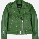 SavageCamo Women’s Biker Leather Jacket