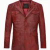 Scarlet Forge Suede Leather Blazer for Men (6)