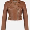 Sienna Outlaw Biker Jacket Golden Accents Edition 1