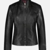 Windy City Classic Leather Jacket Timeless Chicago Black Edition 1