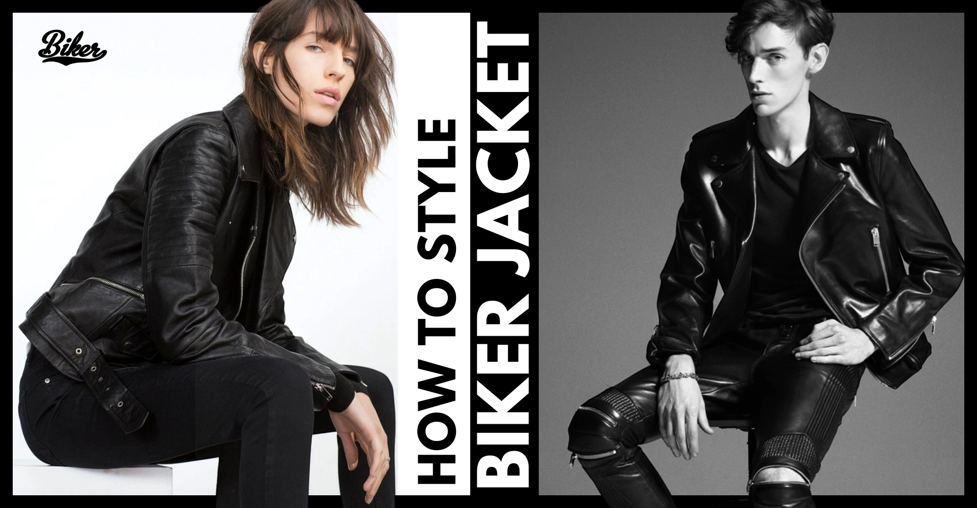 How To Style Leather Biker Jacket For Men And Women