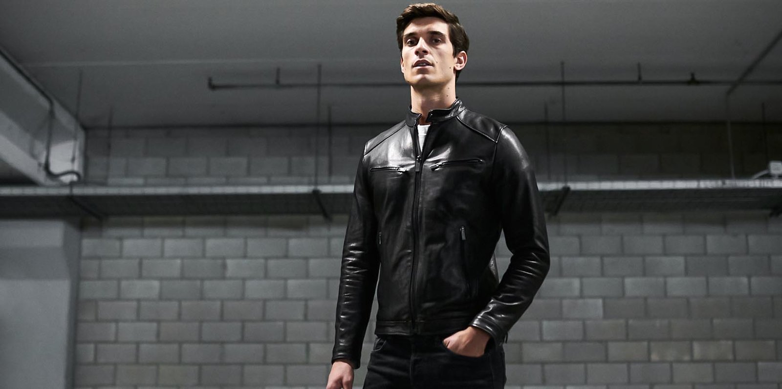 Men Cafe Racer Leather Jackets