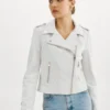 Alpine White Racer Leather Biker Jacket (4)