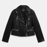 Quilted Edge Distressed Leather Moto – US Biker Jacket Exclusive