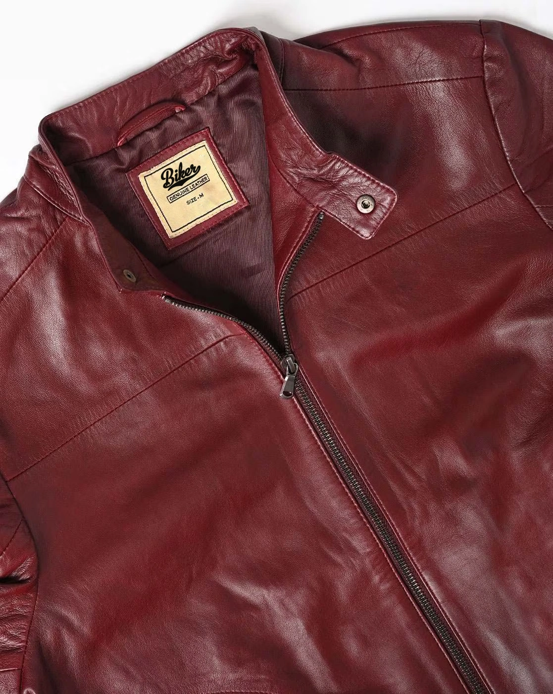 Burgundy Leather Jackets