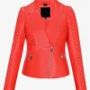 CrimsonRebel Studded Moto Leather Jacket for Women (3)