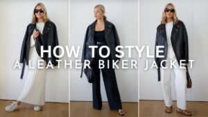 How to Style a Biker Leather Jacket - Biker Jacket