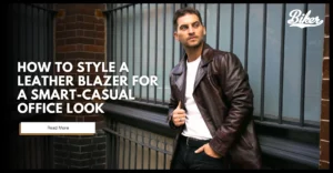 How to Style a Leather Blazer for a Smart-Casual Office Look