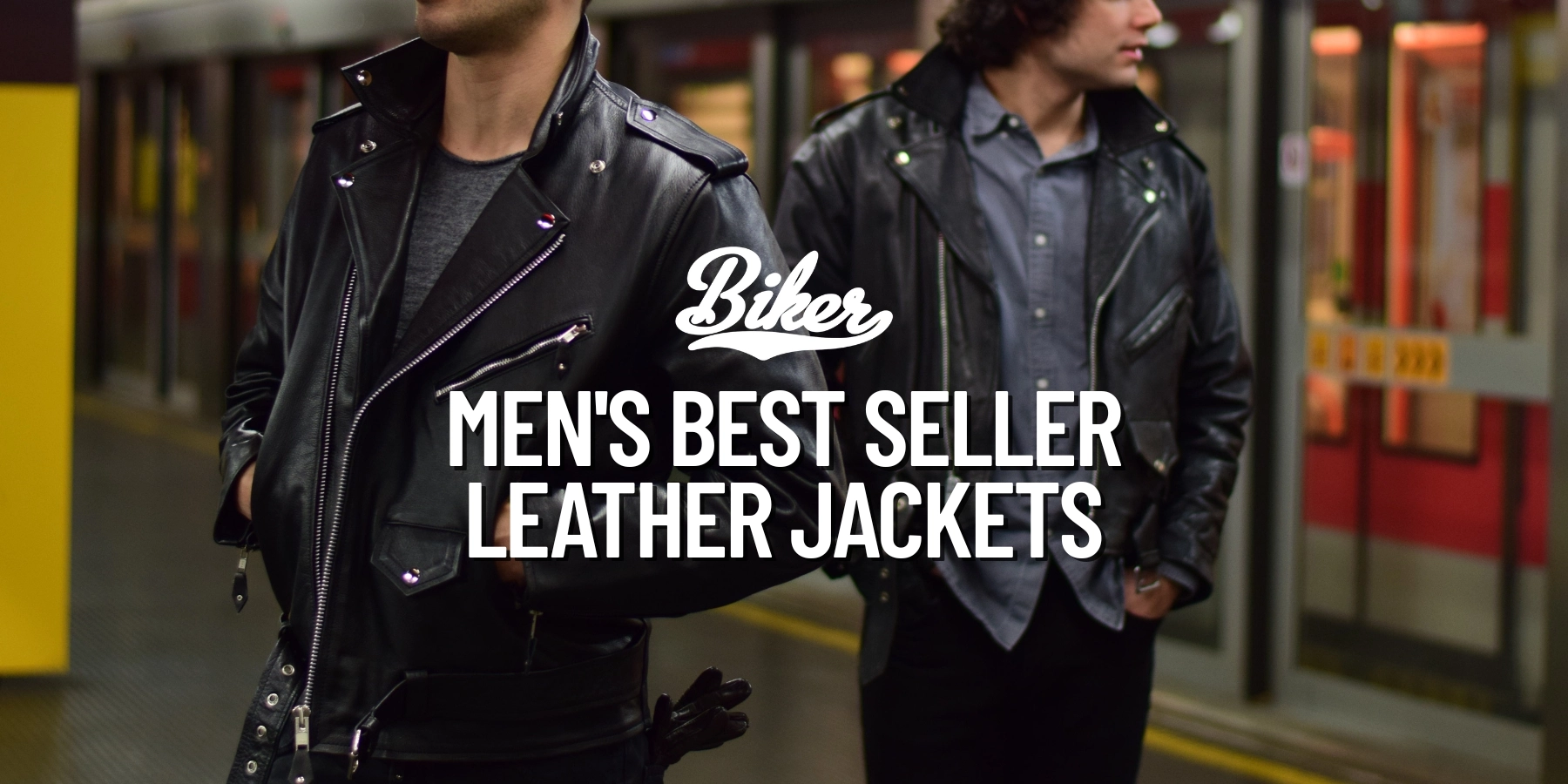 Men's Best Seller Leather Biker Jackets