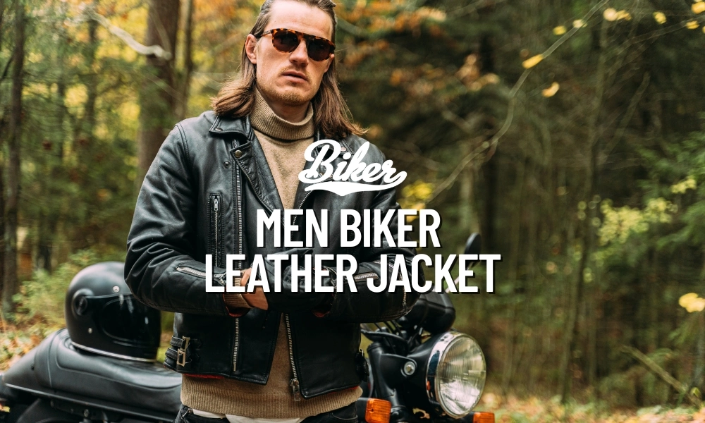 Men's Biker Leather Jackets By US Biker Jacket
