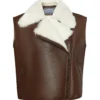 RustRider Brown Leather Biker Vest (5)