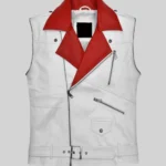 White Thunder Motorcycle Vest