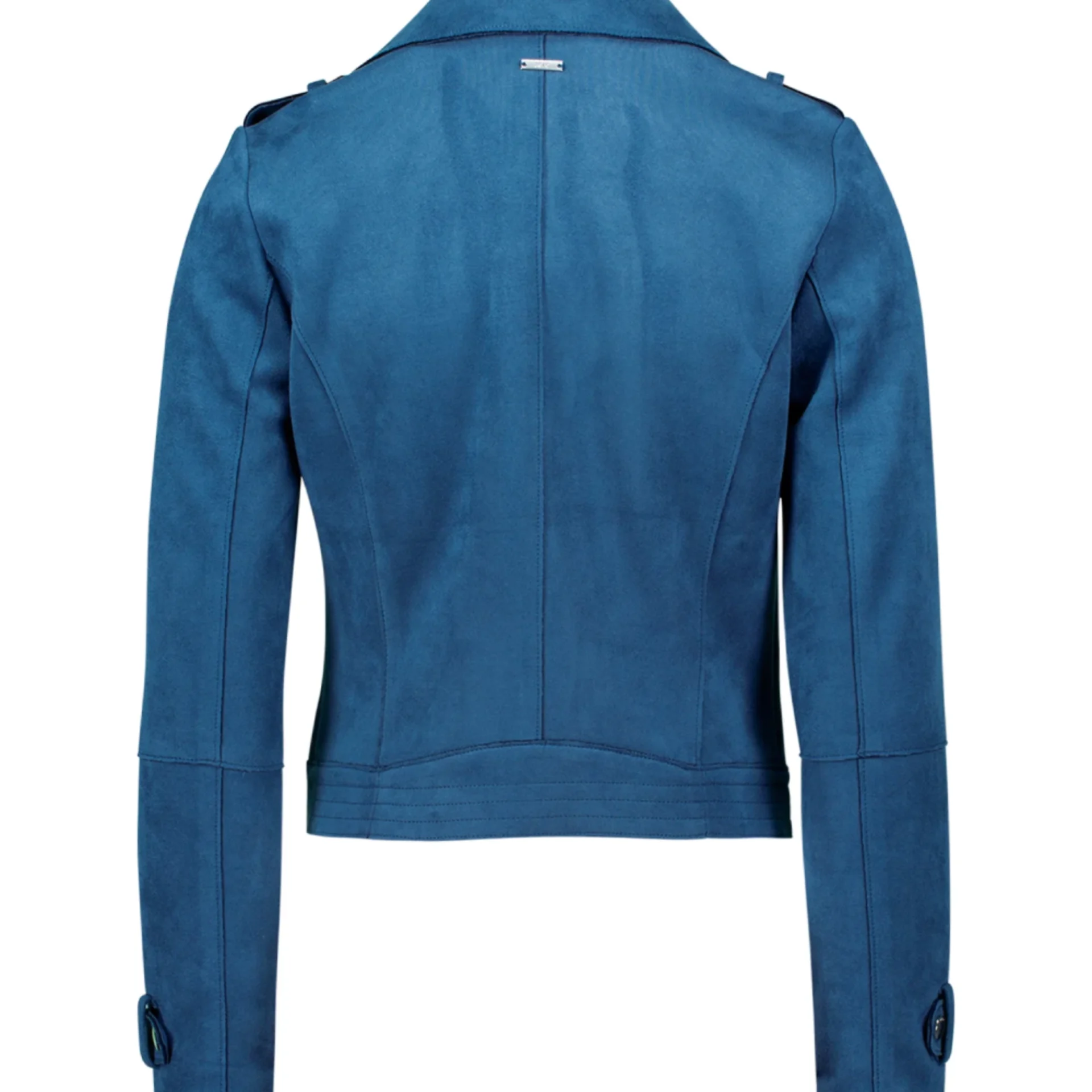 Women’s AzureStorm Real Suede Moto Biker Jacket (6)