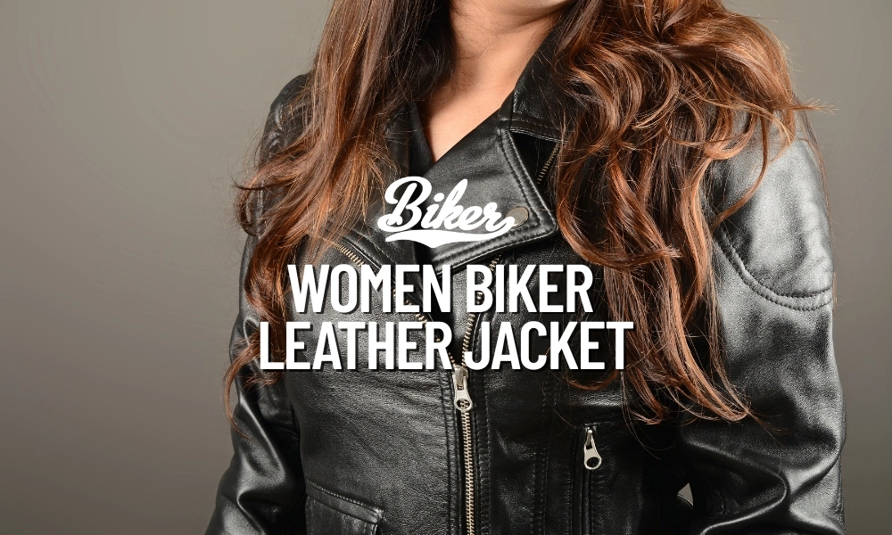 Women’s Biker Leather Jacket