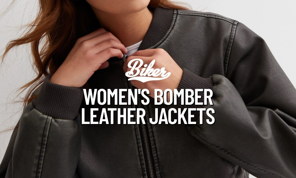 Women’s Bomber Leather Jackets
