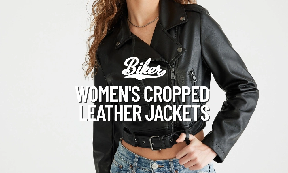 Women’s Cropped Leather Jackets