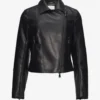 Women’s ShadowLine Minimalist Real Leather Biker Jacket (3)