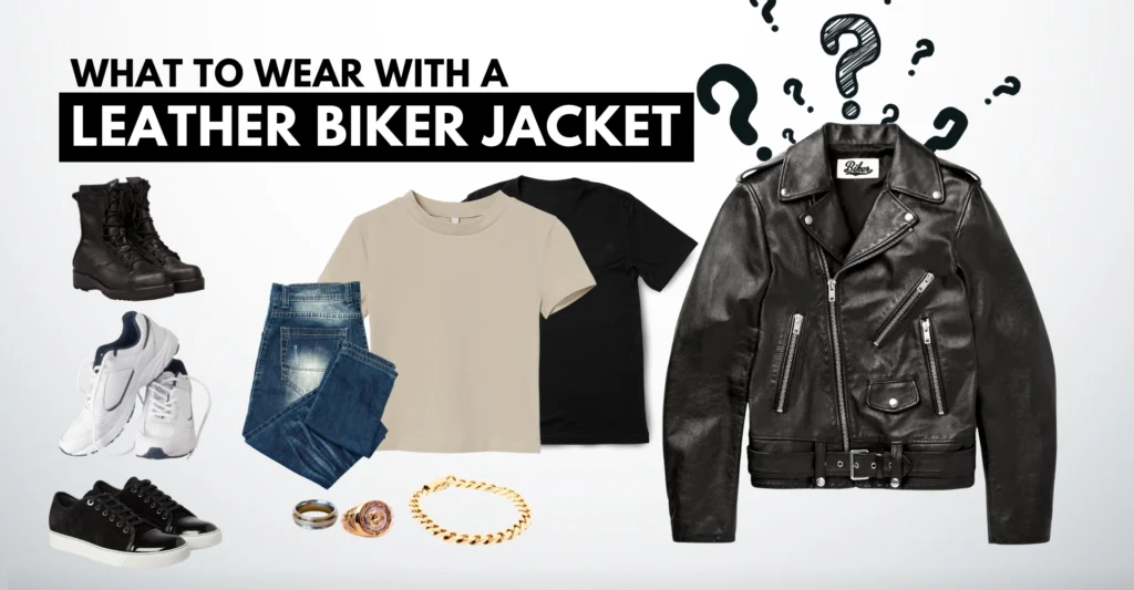 What to Wear With a Leather Biker Jacket