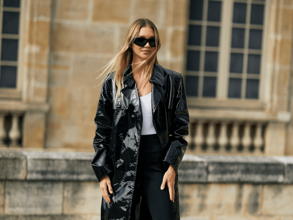 What to Wear with a Patent Leather Jacket for a High-Shine Look - Biker Jacket