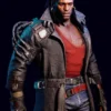 Cyberpunk 2077 Placide Brown Leather Trench Coat (2)