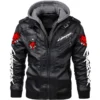 Cyberpunk 2077 Samurai Black Hoodie Leather Jacket (2)