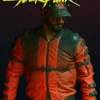 Cyberpunk 2077 Samurai Orange Bomber Jacket