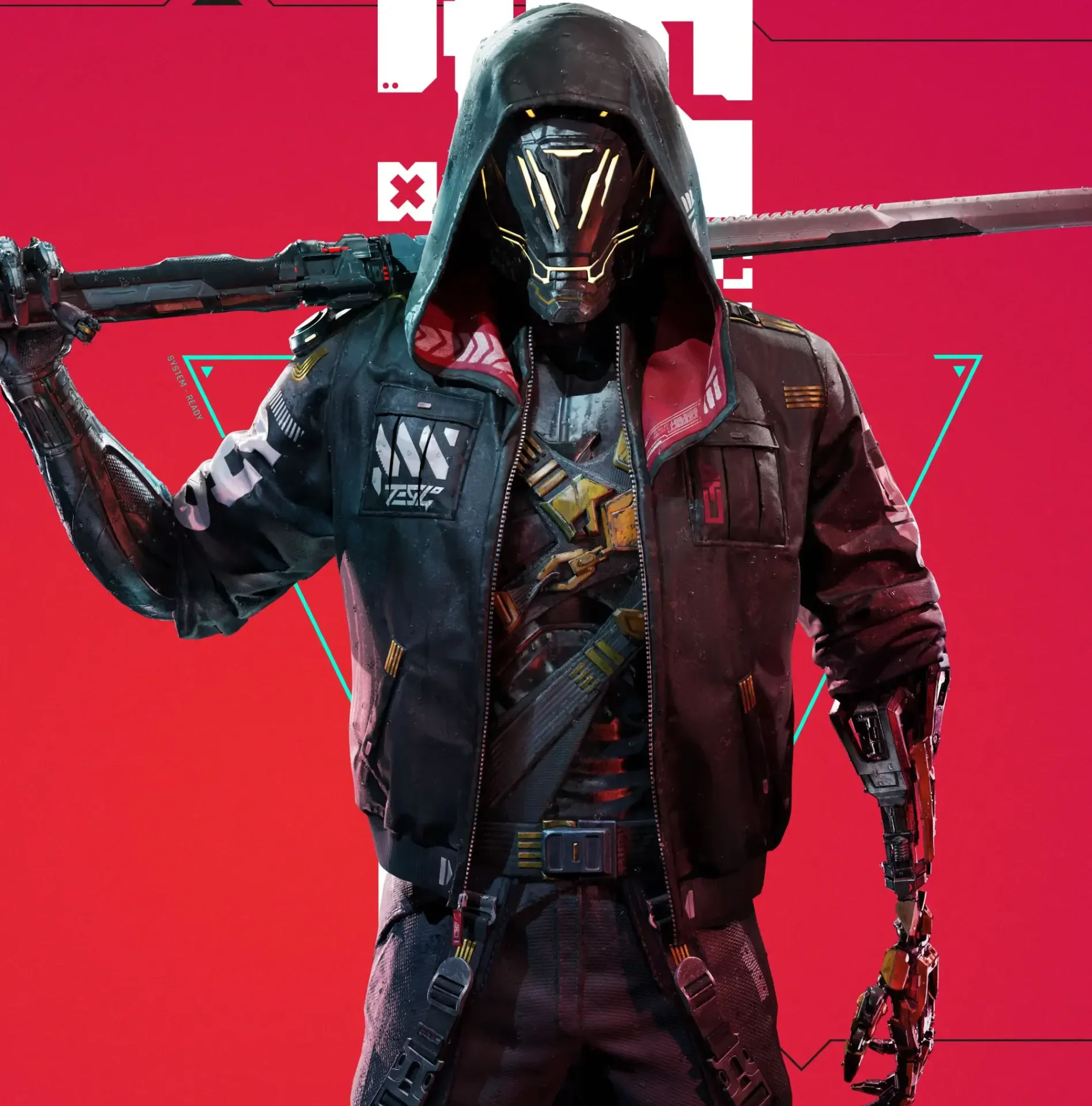 Ninja Ghost Runner Hooded Jacket 1