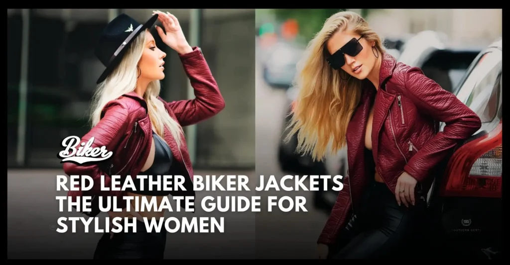 Red Leather Biker Jackets The Ultimate Guide for Stylish Women
